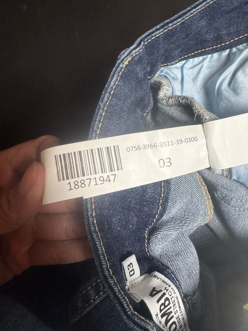 Refuge Denim Colombia High Rise Stretch Jeans Size 03 - Picture 6 of 10